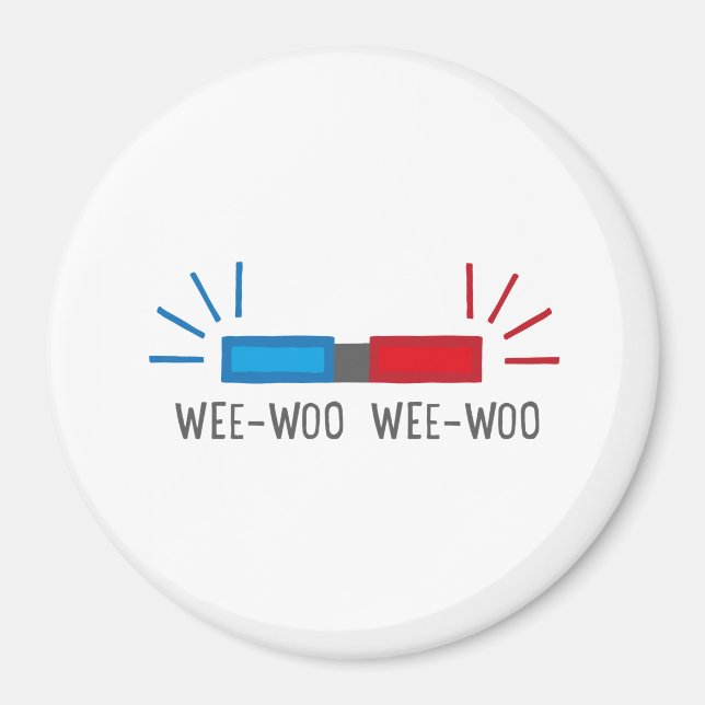 Imán Policía o Sirena de Ambulancia (Frente)