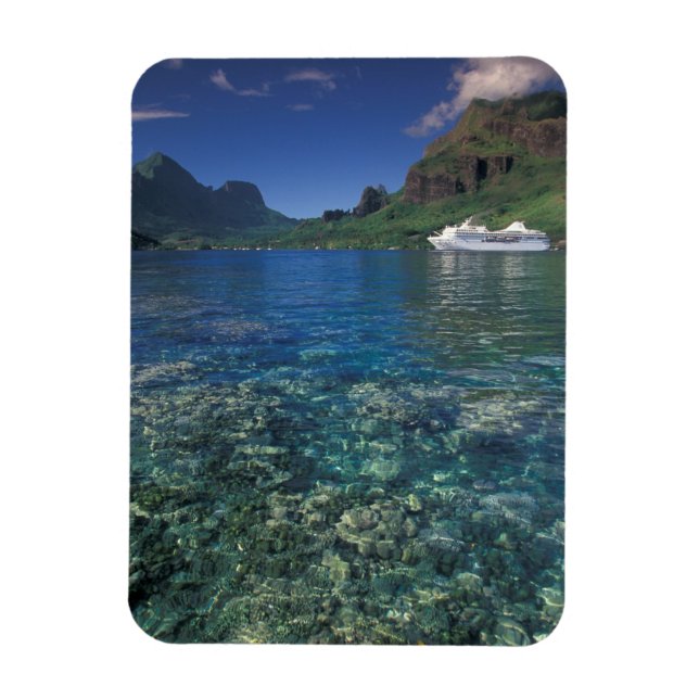 Imán Polinesia Francesa, Moorea. Bahía de Cooks. Crucer (Vertical)