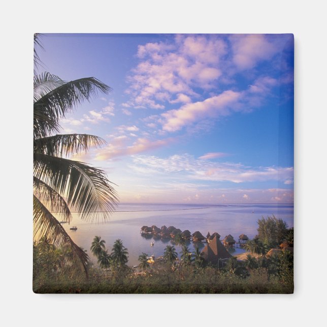Imán Polinesia Francesa, Moorea. Vista de la Bahía de (Frente)