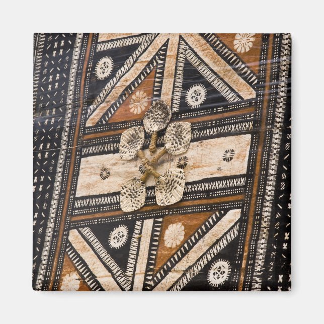 Imán Polinesia, Reino de Tonga. Detalle de la tapa (Frente)