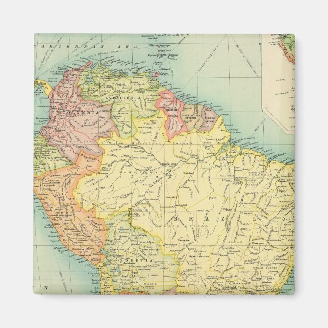 Imán Política de Sudamérica (Frente)