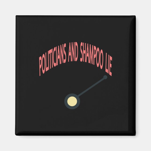 Imán Políticos Y Shampoo Mie (Frente)