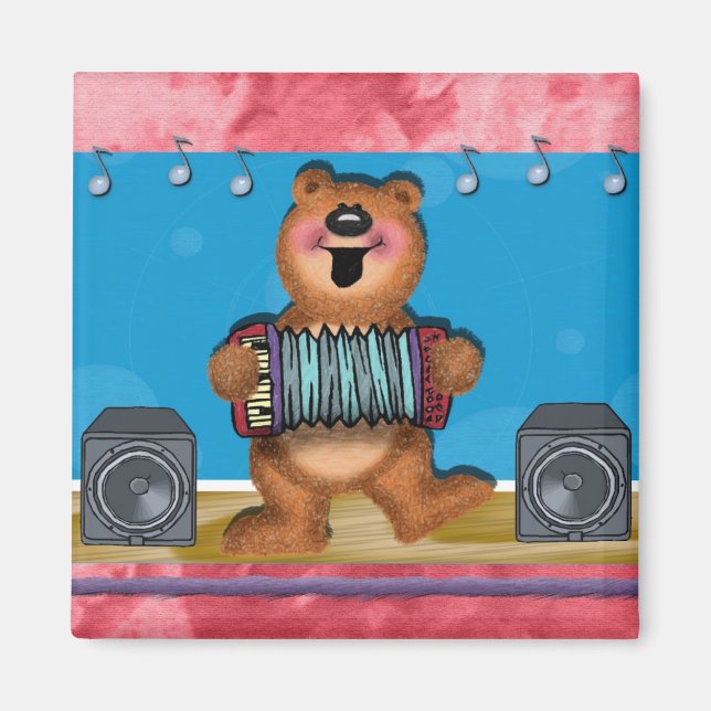 Imán Polka Bear Magnet (Frente)