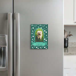 Imán Polka Dot Arch Foto Para Mascotas