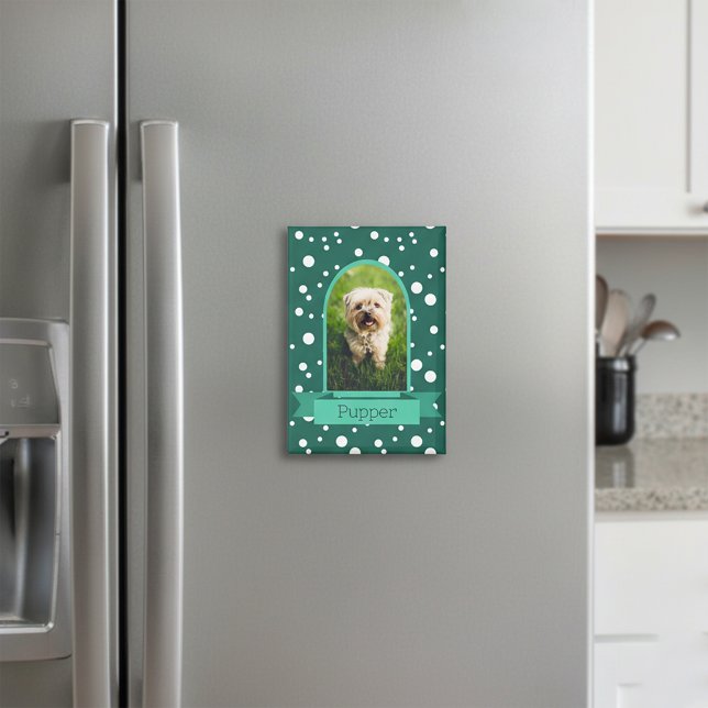 Imán Polka Dot Arch Foto Para Mascotas (Subido por el creador)