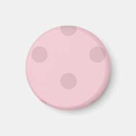 Imán Polka Dot Rubor Pink Magnet