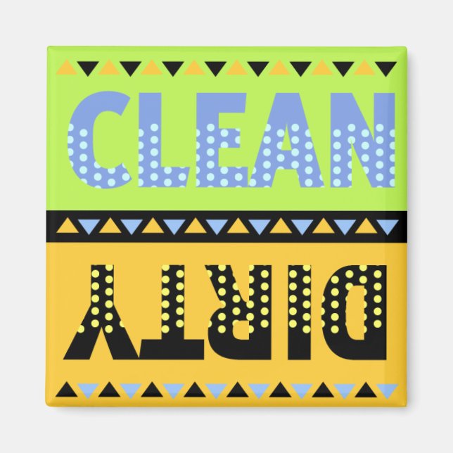 Imán Polka Dots Dishlavavajillas Magnet (Frente)