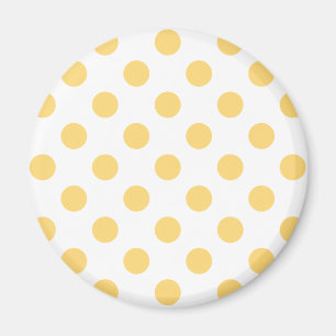 Imán Polkadots amarillos