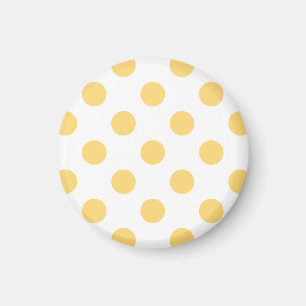 Imán Polkadots amarillos