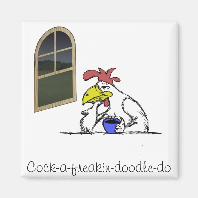 Imán Pollo Cansado (Frente)