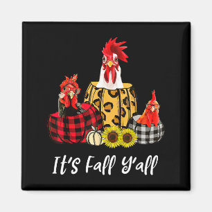 Imán Pollo Es Otoño Ustedes Leopardo Calabaza Otoño Tha
