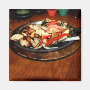 Imán Pollo Fajitas