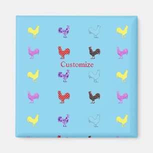 Imán Pollo Hens Thunder_Cove