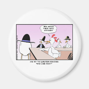 Imán ¿Pollo O Huevo? Regalos divertidos y coleccionable