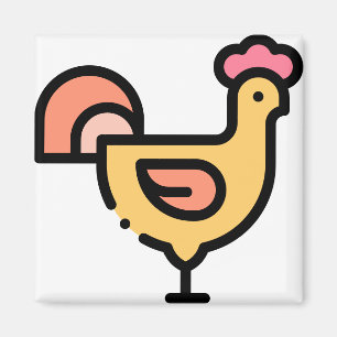Imán Pollo pequeño