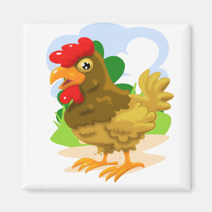 Imán Pollo personalizado