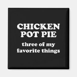 Imán Pollo T E Tres De Mis Cosas Favoritas Divertida Na