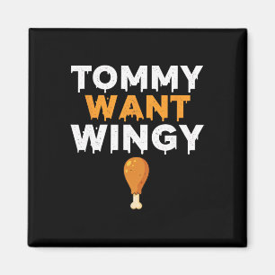 Imán Pollo Tommy Quiere Alitas, Humor Divertido de Poll