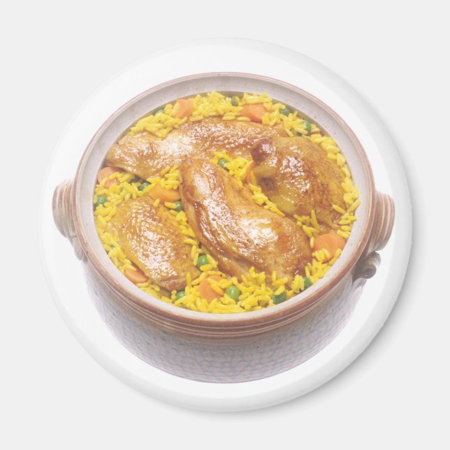 Imán Pollo y arroz (Frente)