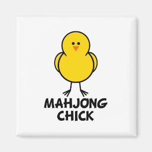 Imán Polluelo de Mahjong