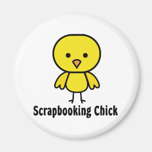 Imán Polluelo de Scrapbooking