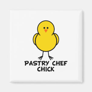 Imán Polluelo del chef de repostería