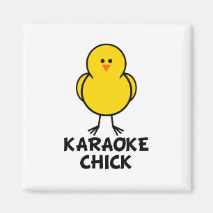Imán Polluelo del Karaoke