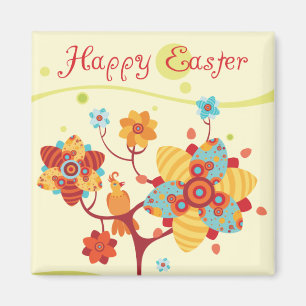 Imán Polluelos felices de Pascua