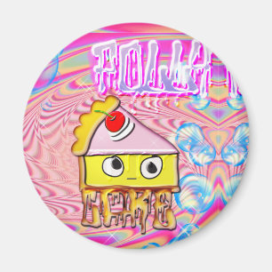 Imán Polly Cake - Tortina