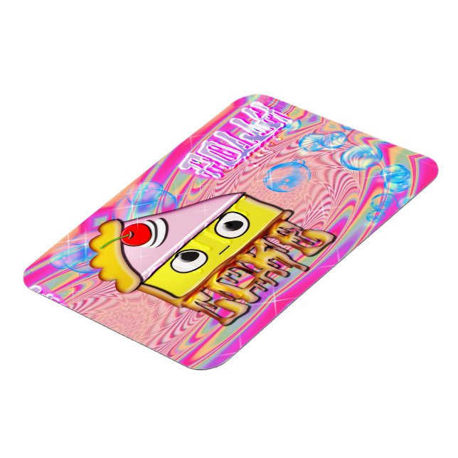 Imán Polly Cake - Tortina (Lado Izquierdo)