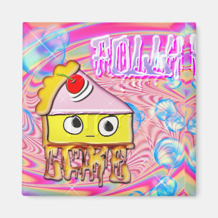 Imán Polly Cake - Tortina