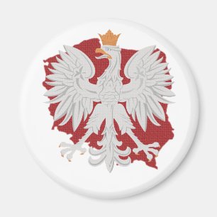Imán Polonia Eagle polaco