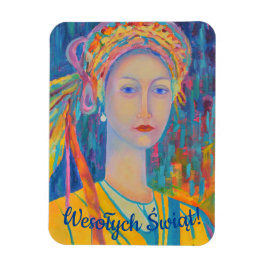 Imán Polonia Feliz Navidad Wesołych Świąt regalo