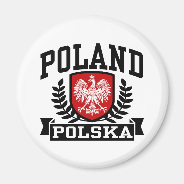 Imán Polonia Polska (Frente)