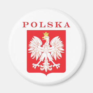 Imán Polska Eagle Red Shield