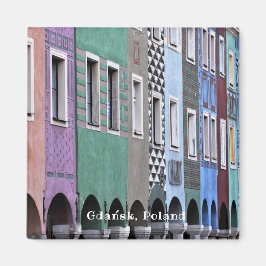 Imán Polska Poland Gdańsk Antigua ciudad cosecha polaca