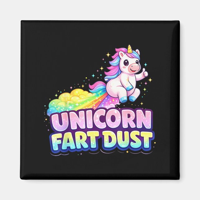 Imán Polvo de pedo de unicornio ufd  (Frente)