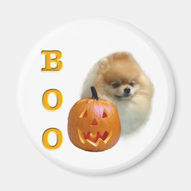 Imán Pomeranian Boo (Frente)