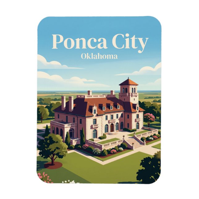 Imán Ponca City, Oklahoma (Vertical)