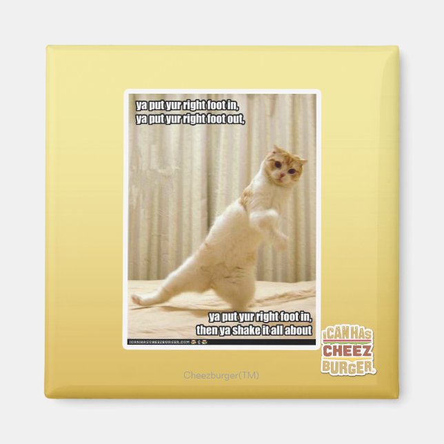 Imán Pones tu pie derecho, pones tu pie derecho (Frente)