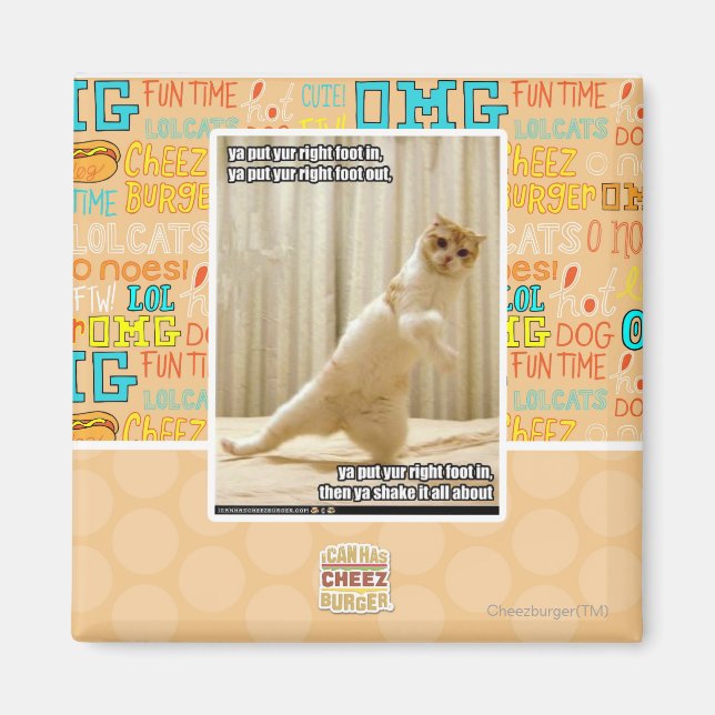 Imán Pones tu pie derecho, pones tu pie derecho (Frente)