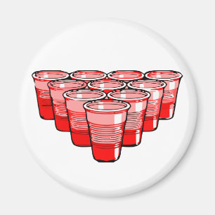 Imán pong de la cerveza