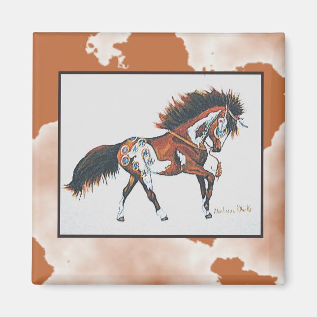 Imán poni de guerra (Frente)