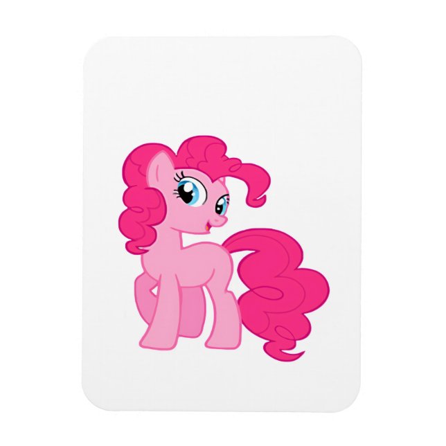 Imán poni rosa (Vertical)