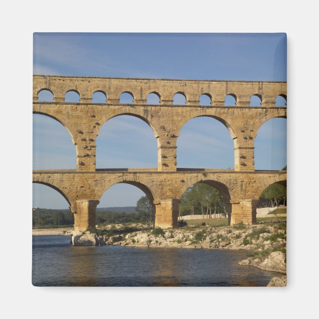 Imán Pont du Gard, Gard, Languedoc Roussillon, Francia (Frente)