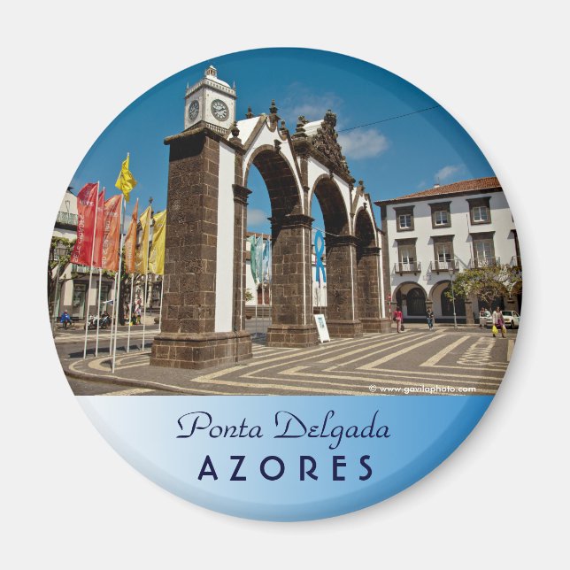 Imán Ponta Delgada, Azores (Frente)