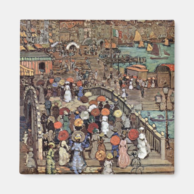 Imán Ponte Della Paglia, Venecia de Maurice Prendergast (Frente)
