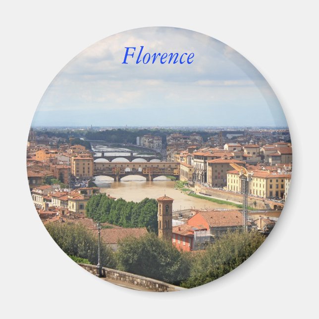 Imán Ponte Vecchio de Florencia (Frente)