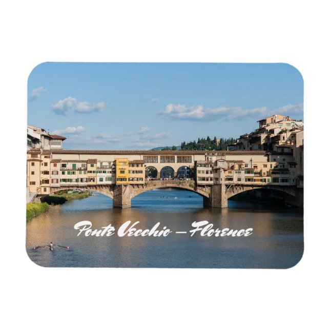 Imán Ponte Vecchio - Florencia, Toscana, Italia (Horizontal)