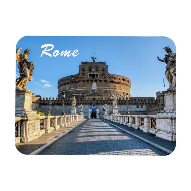 Imán Ponte y Castillo Sant'Angelo - Roma, Italia (Horizontal)